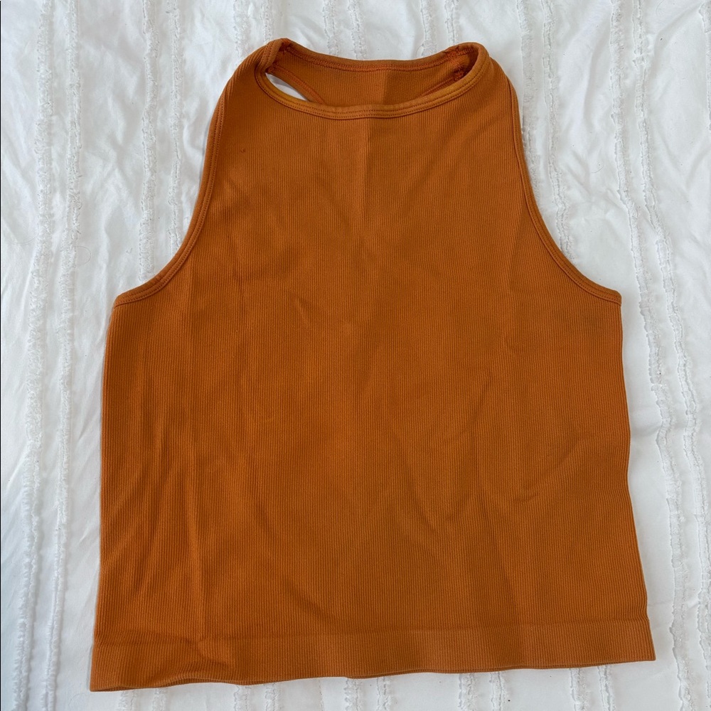 free people orange tank